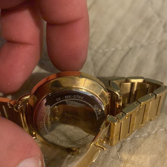 Michael Kors Star Gazer-Gold Tone Ladies Watch-Black Crystalline Face, SS - Picture 3 of 10